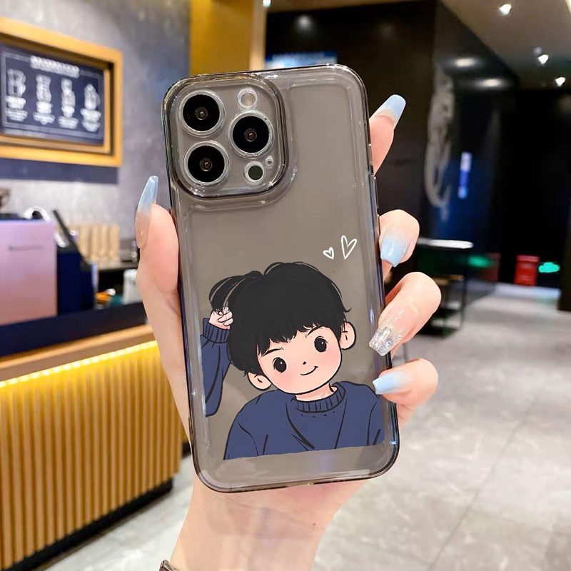 Gourde Cute boy girl couple ca – обзор и цена Phone Cases Xr Boys