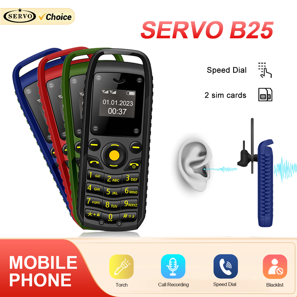 SERVO B25 Mini Mobile Phone 2  – обзор и цена Phone Cases Verizon