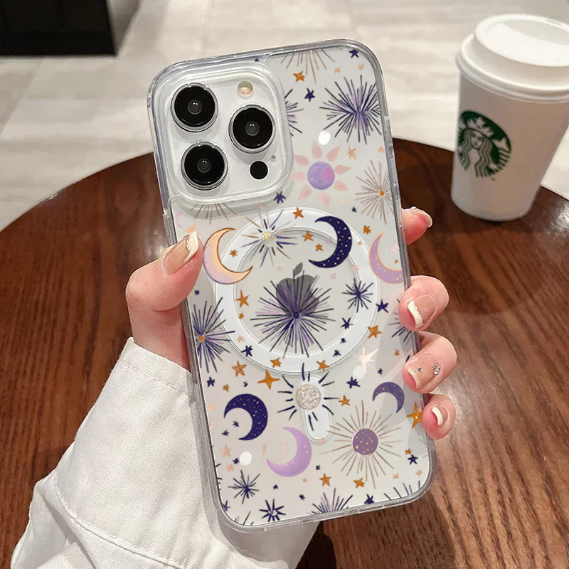 Romantic Sun Moon Stars Phone  – обзор и цена Phone Cases Magsafe