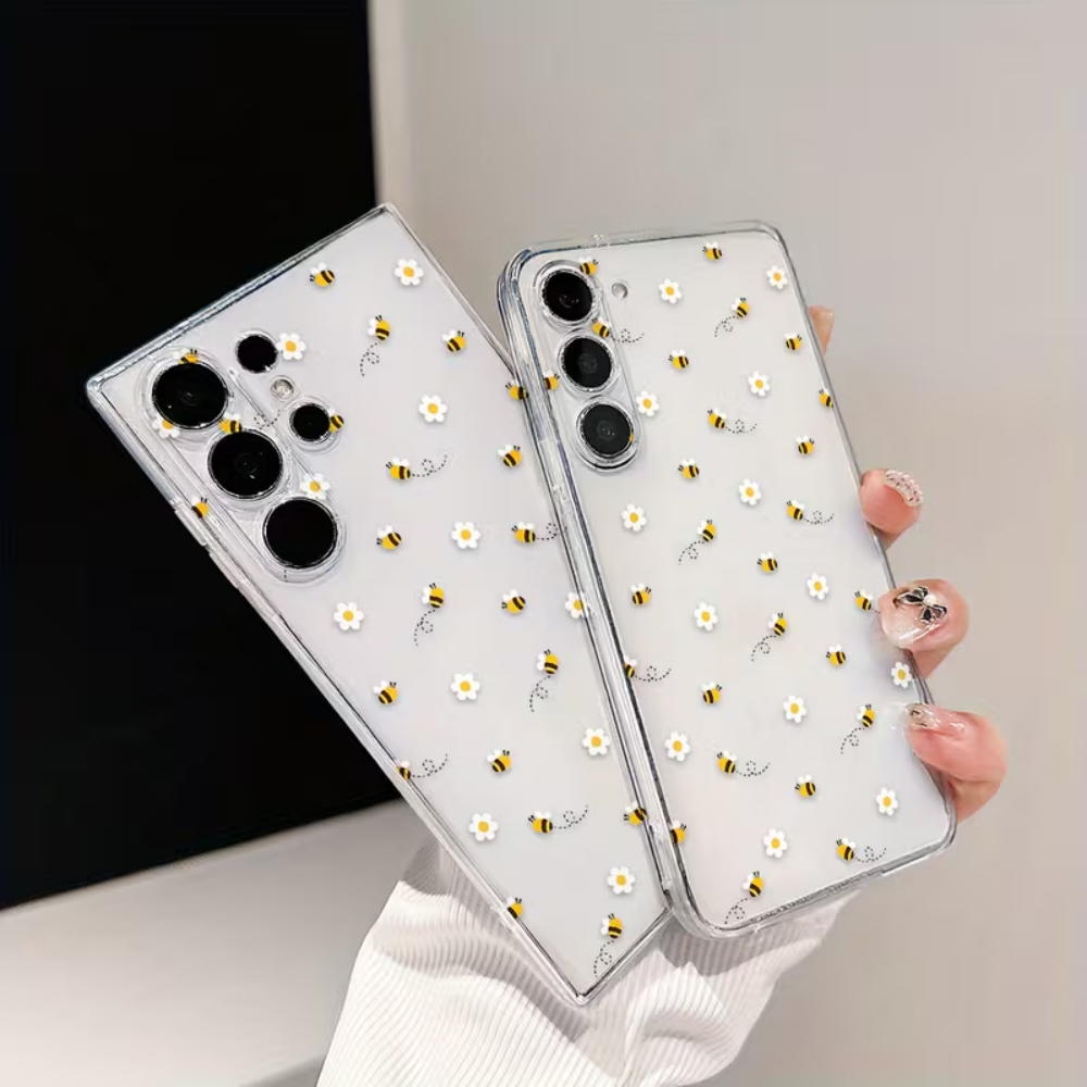 Bee White Flower Phone Case Fo – обзор и цена Phone Cases Galaxy S26