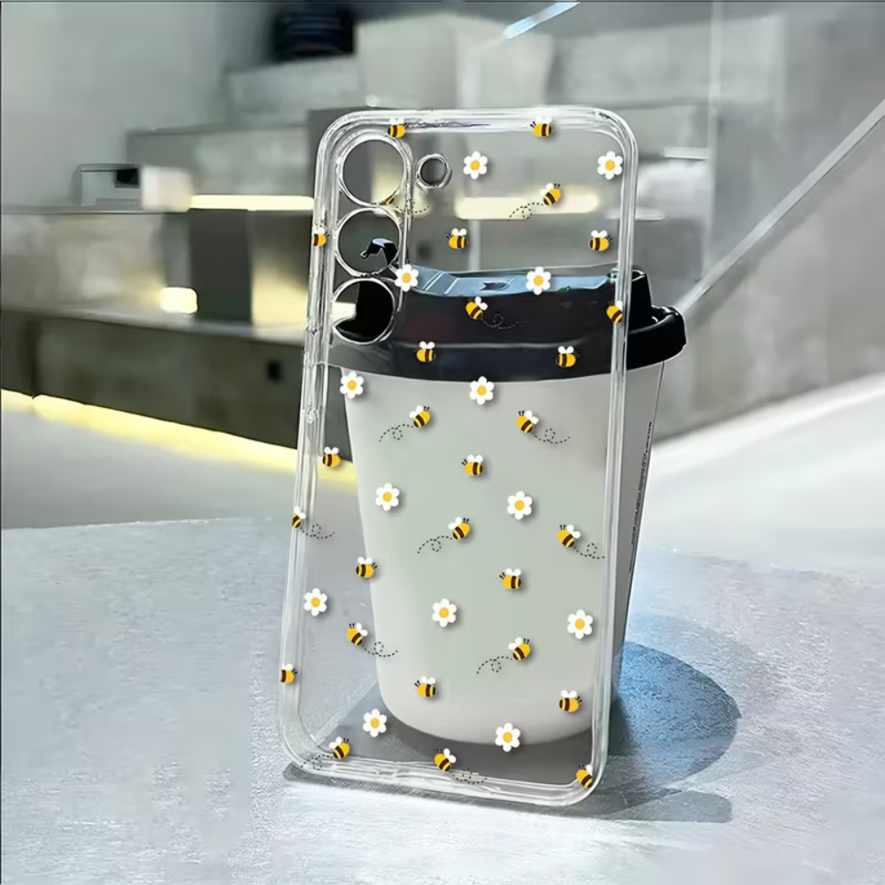 Bee White Flower Phone Case Fo – обзор и цена Phone Cases Galaxy S26