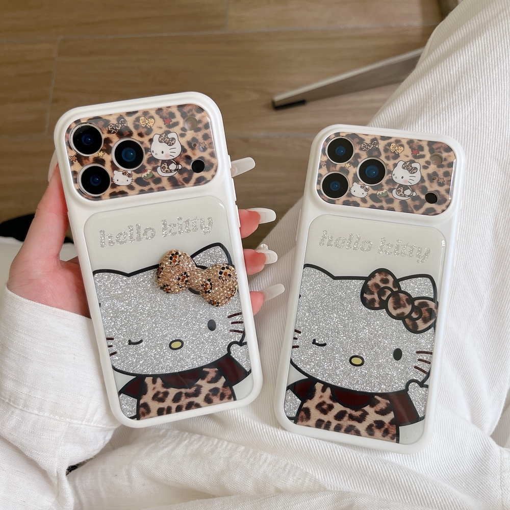 Fashion Cute Cartoon Sanrio He – обзор и цена Phone Cases Leopard Print