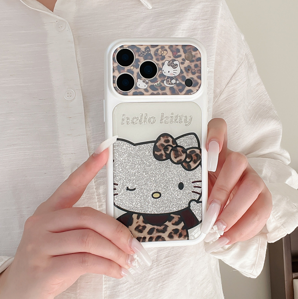 Fashion Cute Cartoon Sanrio He – обзор и цена Phone Cases Leopard Print