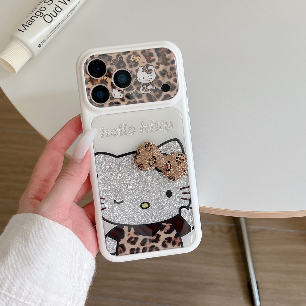 Fashion Cute Cartoon Sanrio He – обзор и цена Phone Cases Leopard Print
