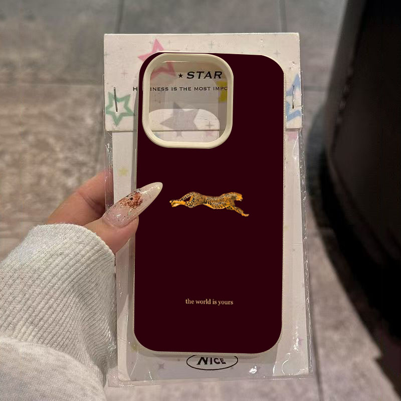 Minimalist Leopard Running Pat – обзор и цена Phone Cases Leopard Print