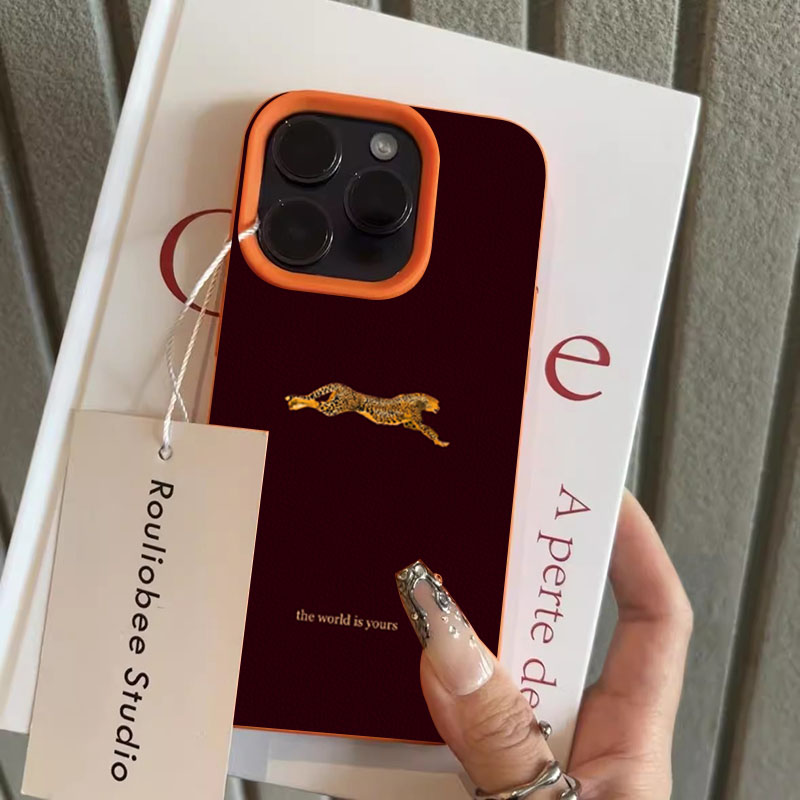 Minimalist Leopard Running Pat – обзор и цена Phone Cases Leopard Print