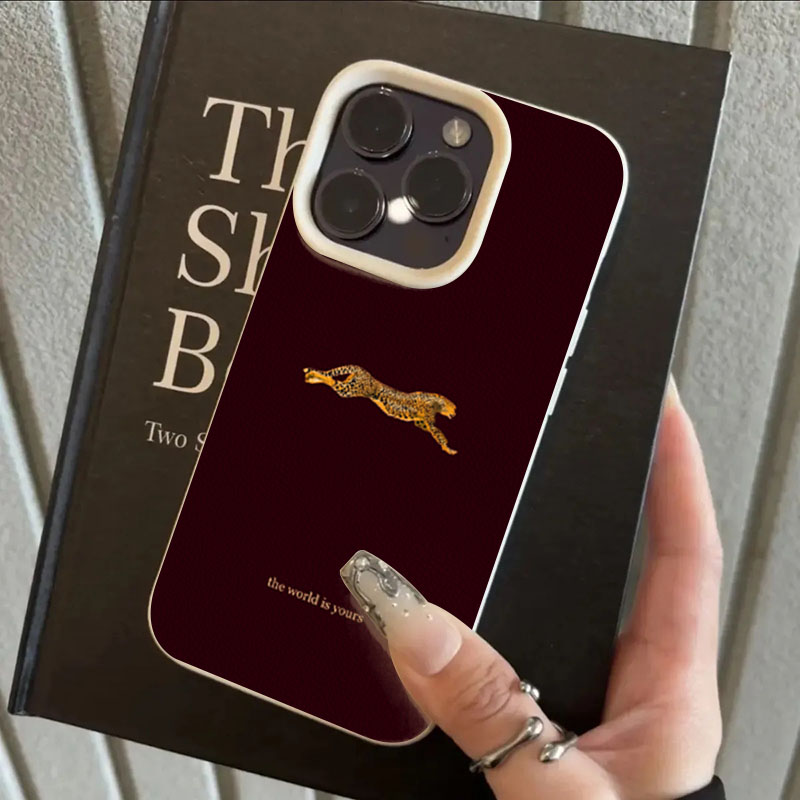 Minimalist Leopard Running Pat – обзор и цена Phone Cases Leopard Print
