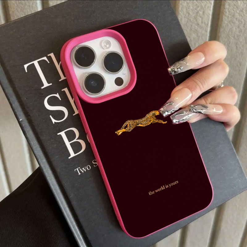 Minimalist Leopard Running Pat – обзор и цена Phone Cases Leopard Print