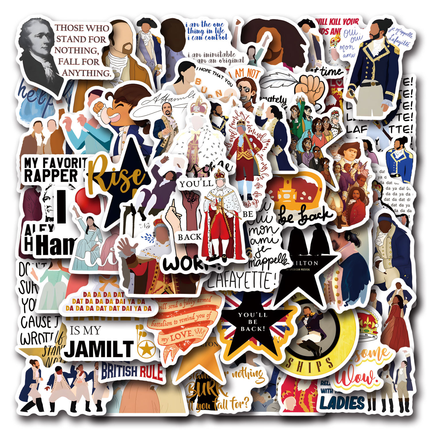 55PCS Hamilton Musical Cartoon – обзор и цена Phone Cases Hamilton