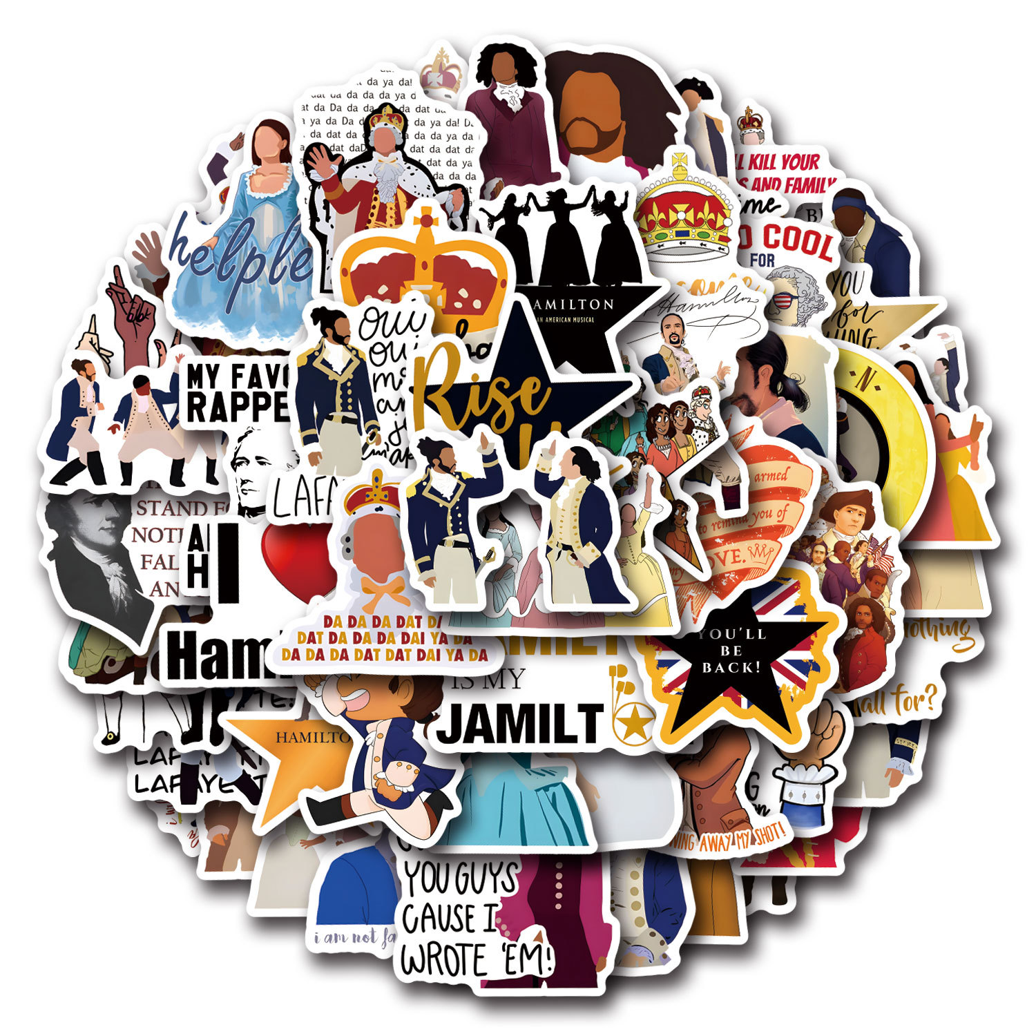 55PCS Hamilton Musical Cartoon – обзор и цена Phone Cases Hamilton