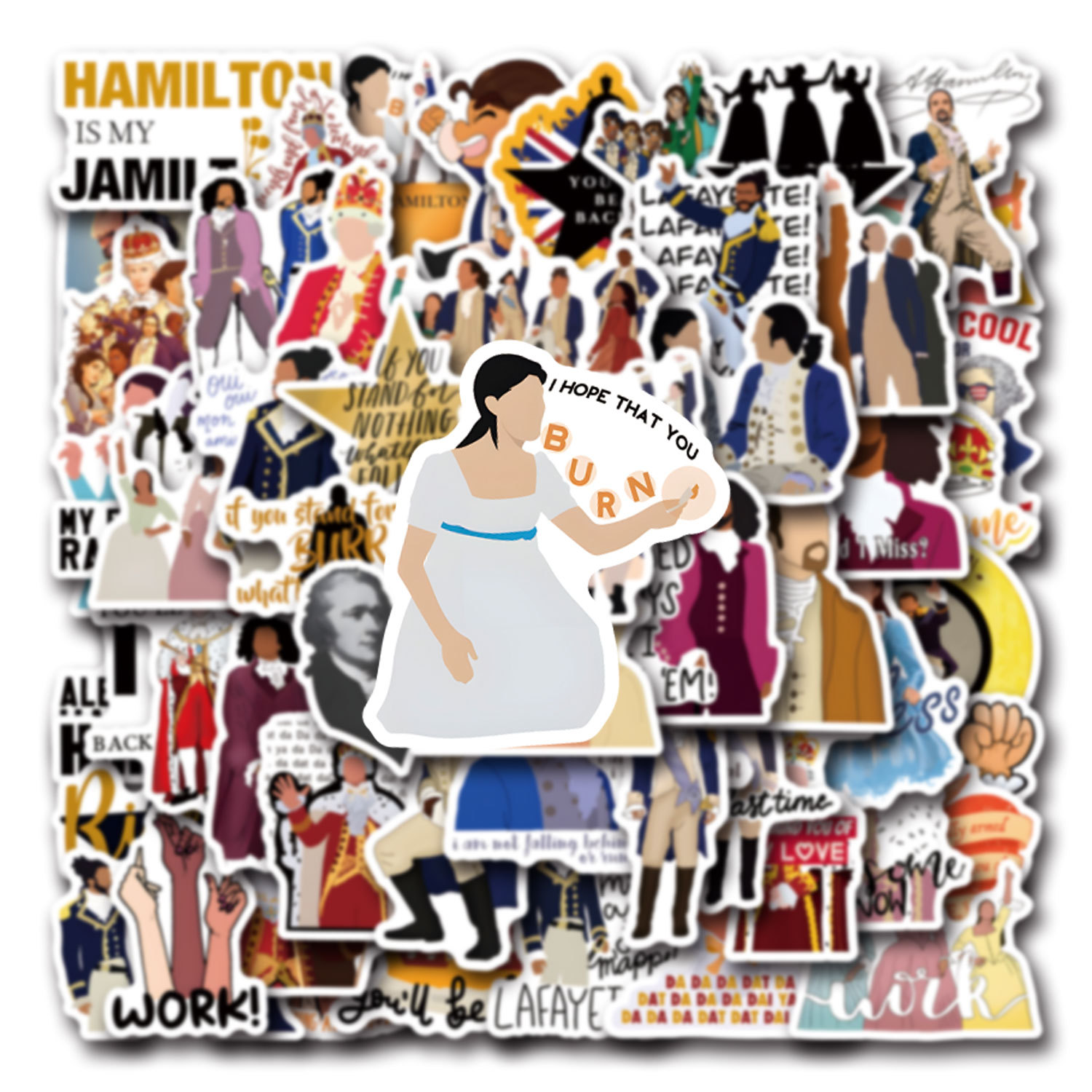 55PCS Hamilton Musical Cartoon – обзор и цена Phone Cases Hamilton