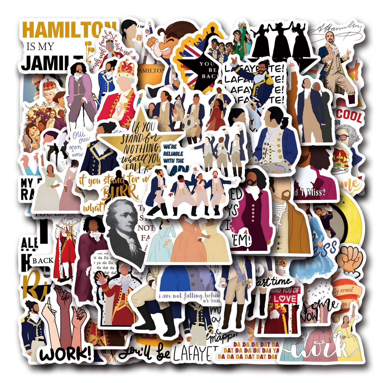 55PCS Hamilton Musical Cartoon – обзор и цена Phone Cases Hamilton