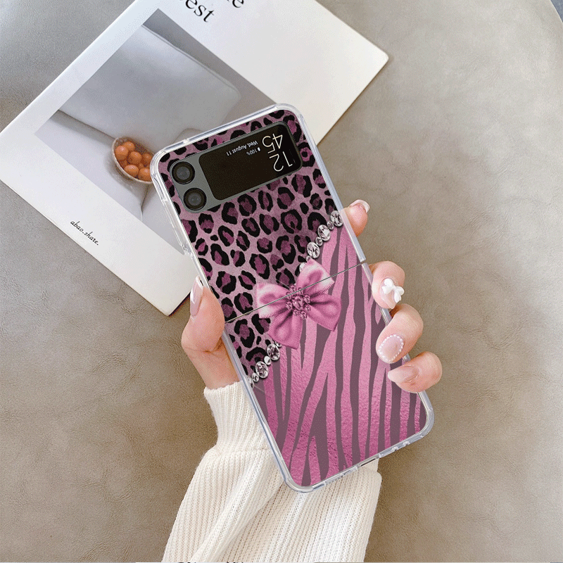Creative Pink Blue Bow Leopard – обзор и цена Phone Cases Leopard Print