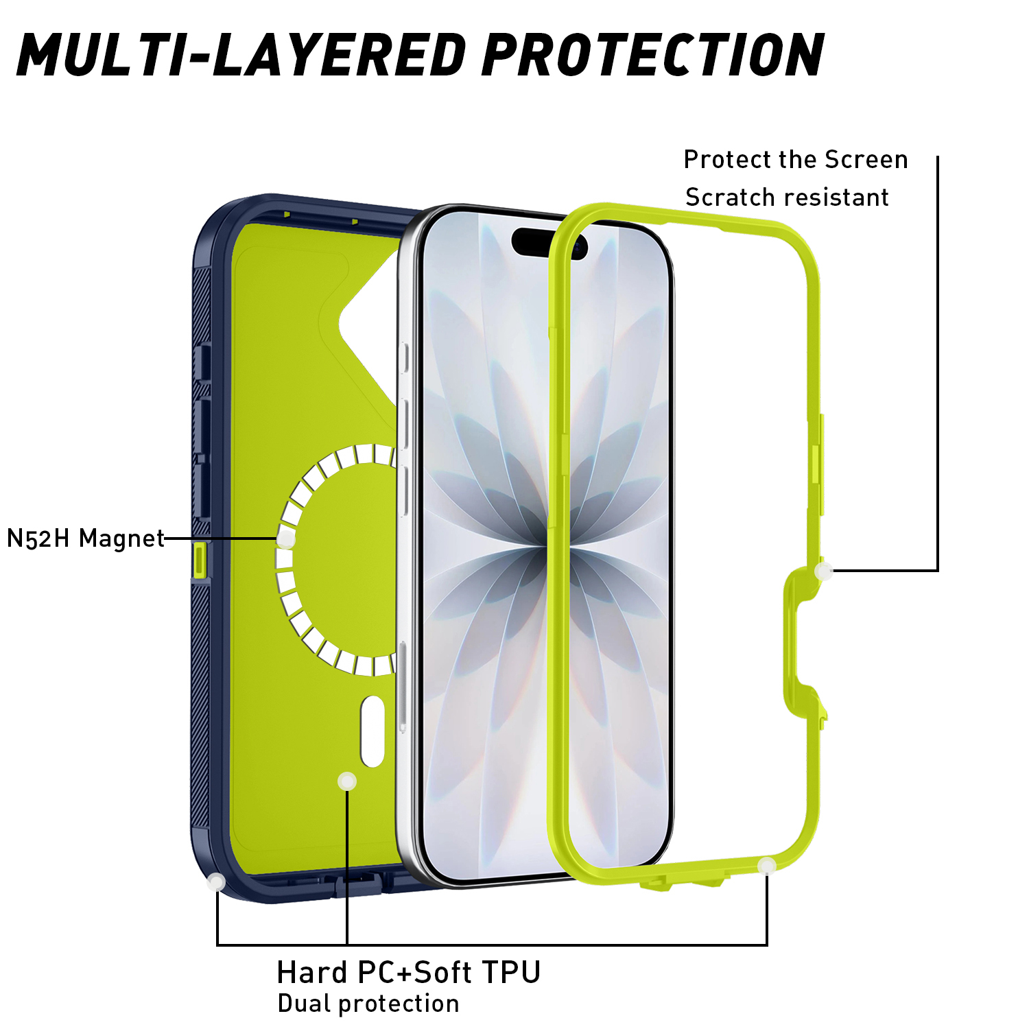 For Magsafe Armor Heavy Duty P – обзор и цена Phone Cases Heavy Duty